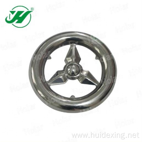 Stainless steel decoration flowers for handrail
